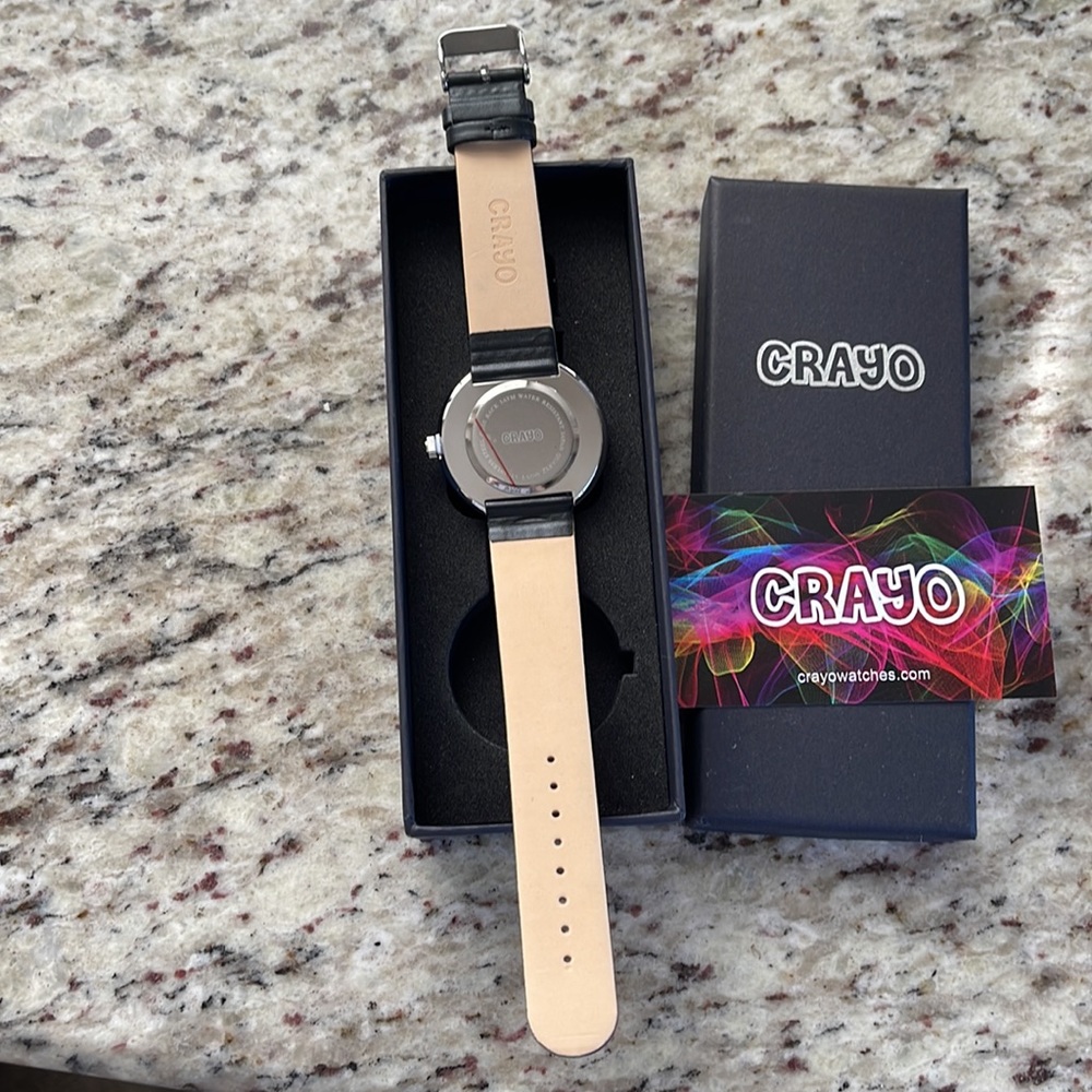 Nib Crayo Button Unisex Watch - image 2